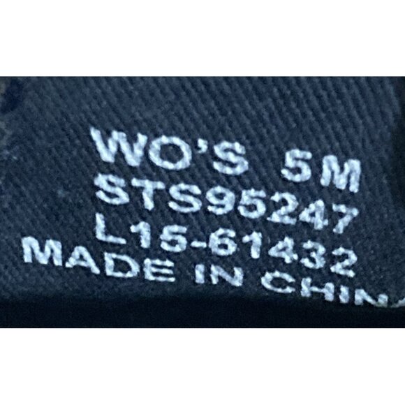 Sperry Women  Size 5 Navy Geometric Pattern Canvas Casual Slip-On Shoes - Picture 8 of 8